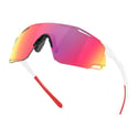 Oakley Cybr Dyno Glasses White Red