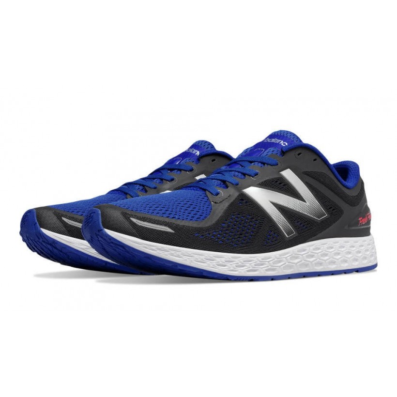 New Balance Zante Fresh Foam V2 Black Blue AW16 Running Shoes