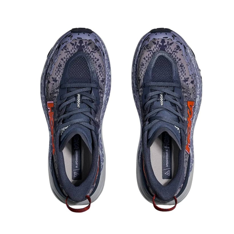 Hoka Speedgoat 6 Schoenen Paars Oranje SS25 Dames