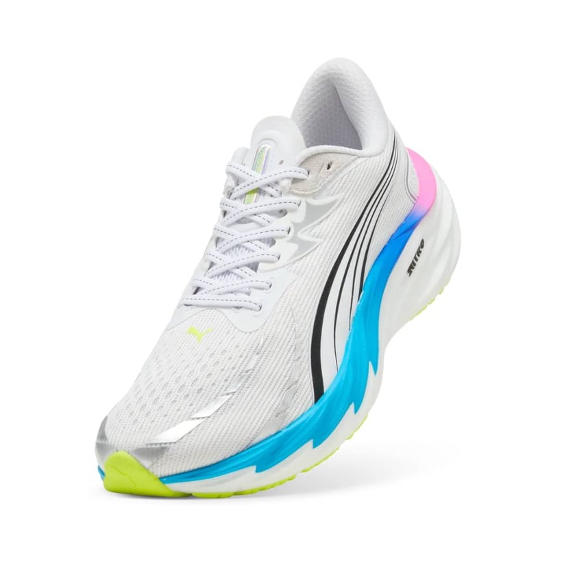 Buty Puma Velocity NITRO 4 Biało-Niebieskie SS26