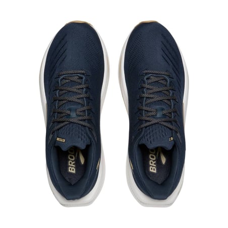 Buty Brooks Glycerin Max 2 Niebiesko-Złote SS26