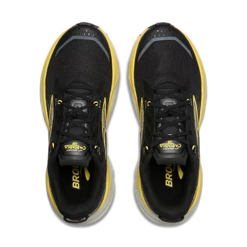 Tênis Brooks Cascadia 19 Preto Amarelo SS26