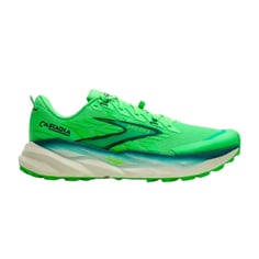 Tênis Brooks Cascadia 19 Verde Branco SS26