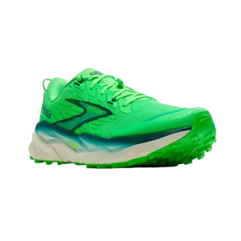 Chaussures Brooks Cascadia 19 Vert Blanc SS26