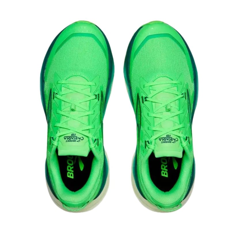 Scarpe Brooks Cascadia 19 Verde Bianco SS26