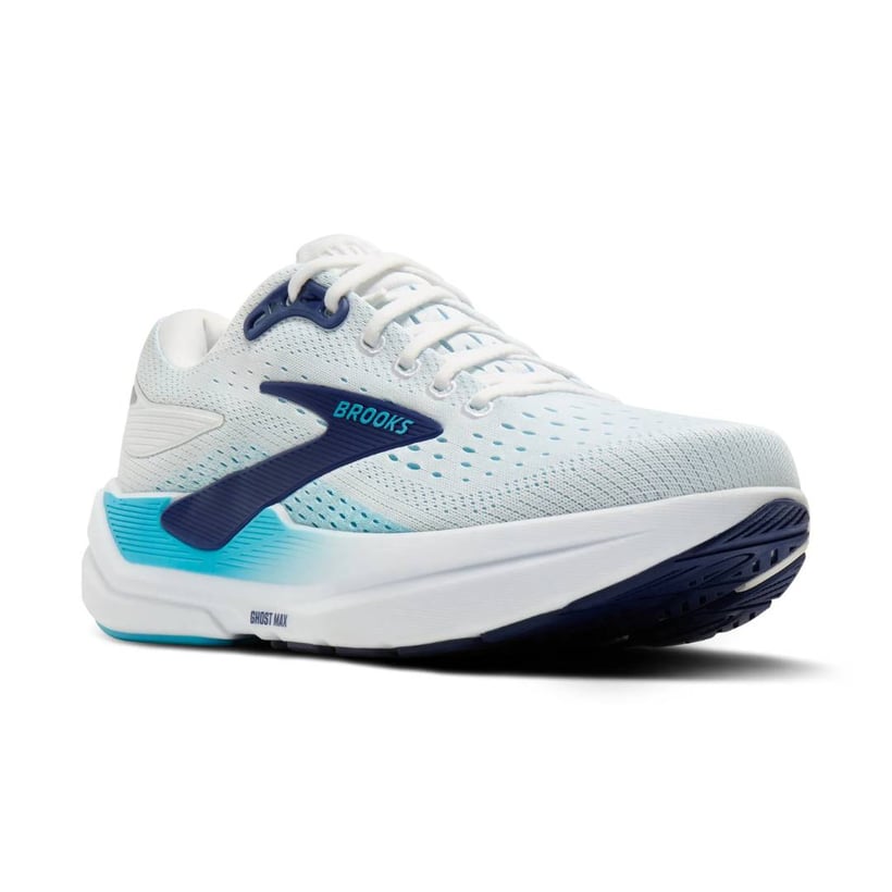 Chaussures Brooks Ghost Max 3 Blanc Bleu SS26