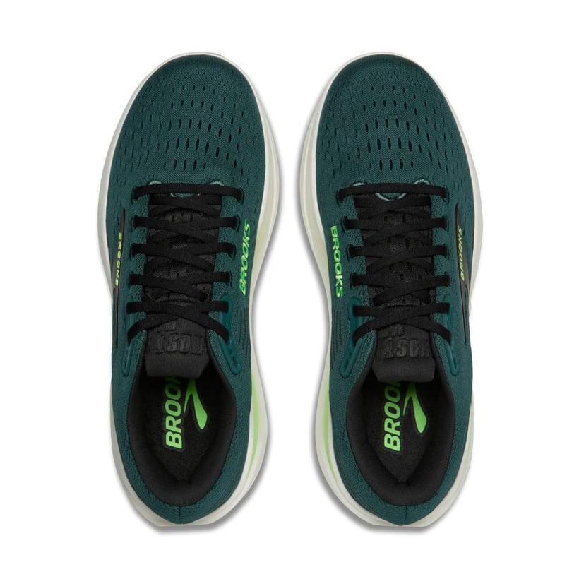 Tênis Brooks Ghost Max 3 Verde Preto SS26