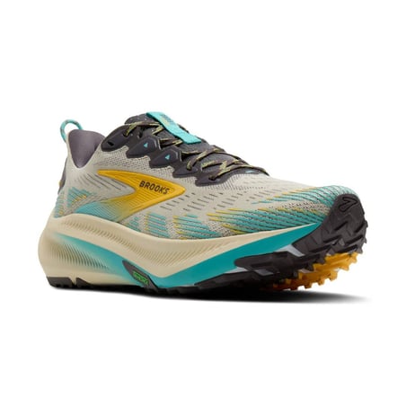 Brooks Ghost Trail Schuhe Grau Gelb SS26
