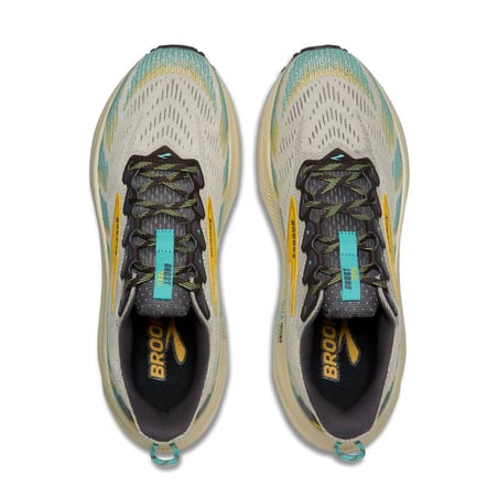 Brooks Ghost Trail Schoenen Grijs Geel SS26