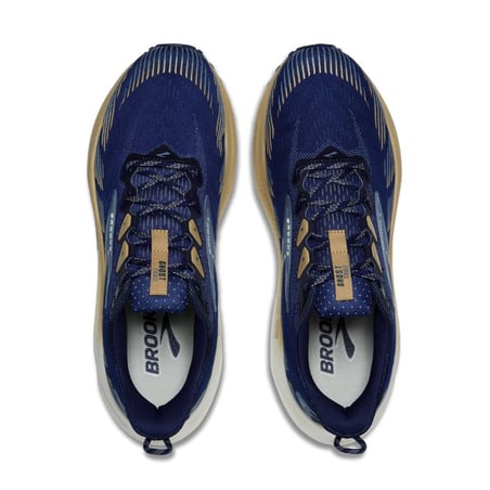 Tênis Brooks Ghost Trail Azul Marrom SS26