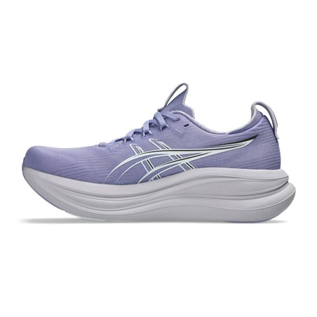 Asics Gel-Nimbus 28 Schuhe Lila Grau SS26 Damen