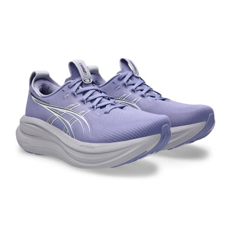 Tênis Asics Gel-Nimbus 28 Roxo Cinza SS26 Feminino