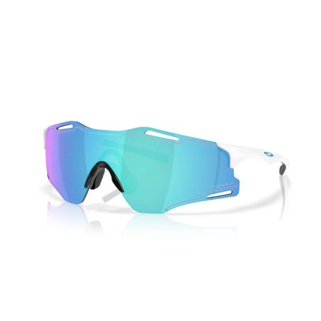 Lunettes Oakley Cybr Zero Blanc Bleu