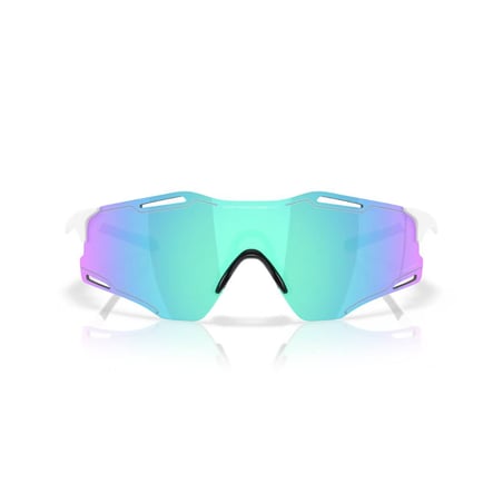 Occhiali Oakley Cybr Zero Bianco Blu