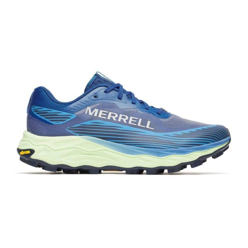 Merrell Agility Peak 6 schoenen Blauw Groen SS26