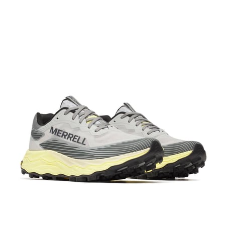 Zapatillas Merrell Agility Peak 6 Gris Amarillo SS26