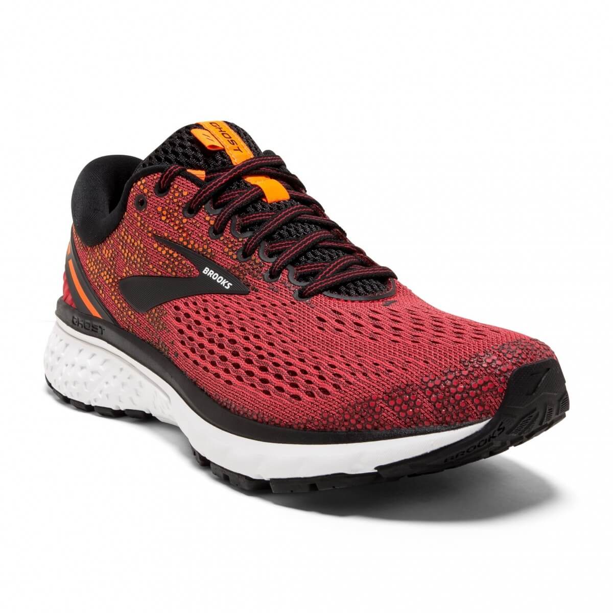 Brooks Men’s Ghost 11 Red Running Shoes - 365 Rider