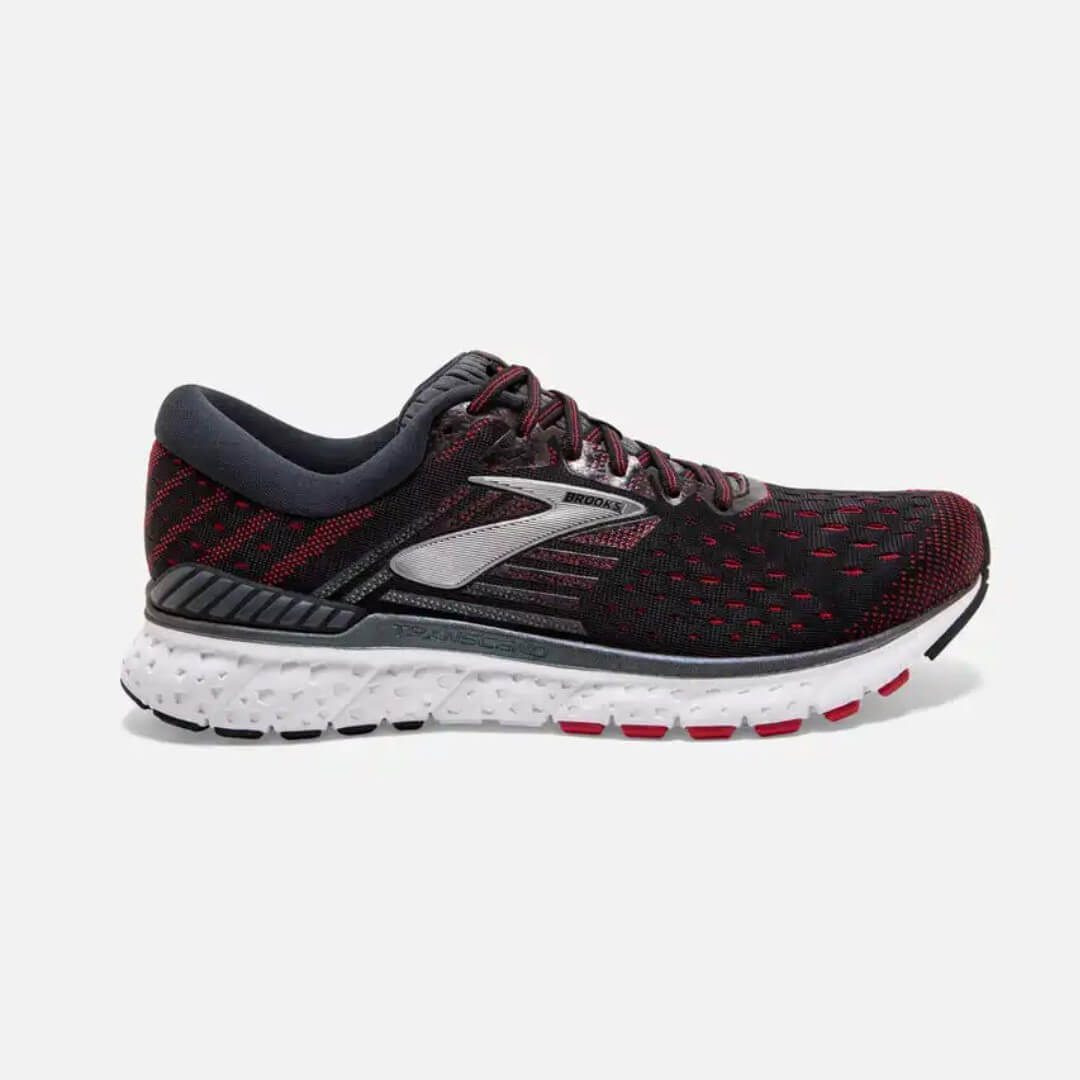brooks transcend 3 mens red